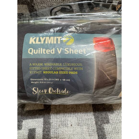 Klymit Static V Inflatable Camping Sleeping Ground Pad Quilted Sheet 13ICORSVC - Picture 2 of 4